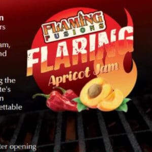 the poster of flaring apricot jam